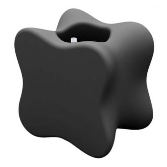 Vondom Pal 23.5"H Self-Watering Planter in Anthracite