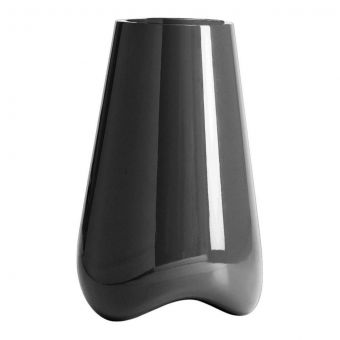 Vondom Vlek 17.75"Dia. Lacquered Planter in Anthracite