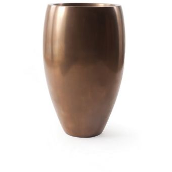 Phillips Collection Classic Planter, Polished Bronze, Medium