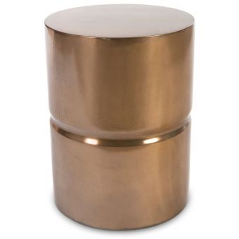 Phillips Collection Stacked Stool, Bronze