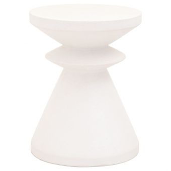 Essentials For Living District Pawn Accent Table - Ivory