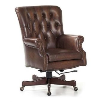 Maitland-Smith Merchant Swivel Tilt Desk Chair