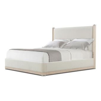 Theodore Alexander Horizon Upholstered King Bed in Day