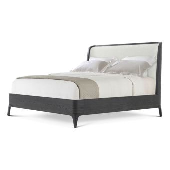 Theodore Alexander Rome Upholstered King Bed in Nera