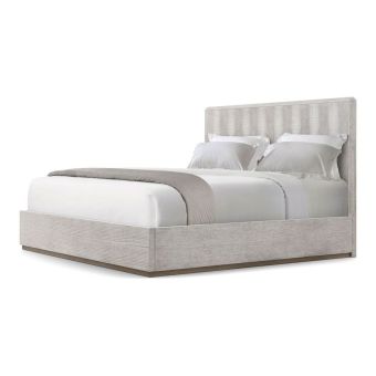 Theodore Alexander Spencer St. James US King Bed in Argento