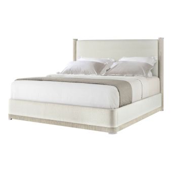 Theodore Alexander Horizon Upholstered Cal King Bed in Day