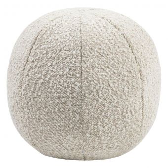 TOV Furniture Boba 14" Beige Boucle Pillow