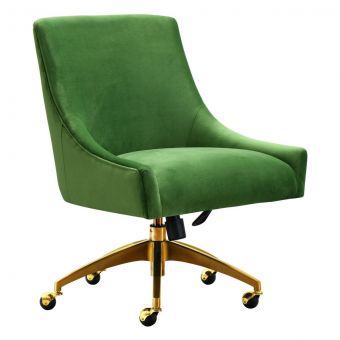 TOV Furniture Beatrix Green Office Swivel Chair