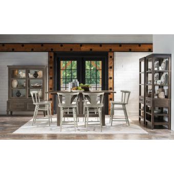 Legacy Classic Trisha Yearwood XXX's and OOO's Counter Height Dining Set in Cocoa