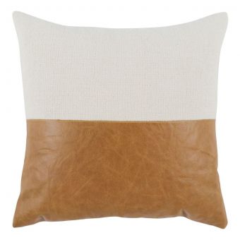 Classic Home CP Canyon Ivory/Chestnut 20x20 Pillow - Set of 2