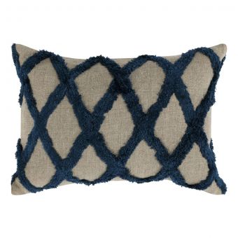Classic Home DV Caro Nightfall Blue 14x20 Pillow - Set of 2