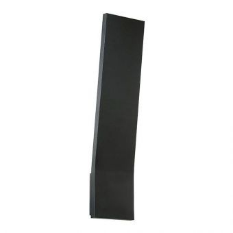 Modern Forms Blade 22" LED Outdoor Wall Sconce Light 3000K in Black