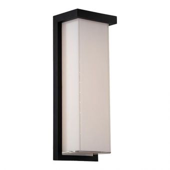 Modern Forms Ledge 14" LED Outdoor Wall Sconce Light 3000K in Black