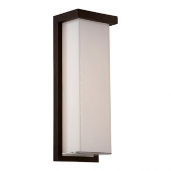 Modern Forms Ledge 14" LED Outdoor Wall Sconce Light 3000K in Bronze