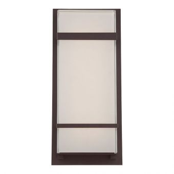 Modern Forms Phantom 16" LED Outdoor Wall Sconce Light 3000K in Bronze