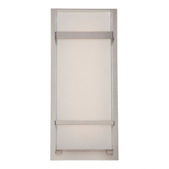 Modern Forms Phantom 16" LED Outdoor Wall Sconce 3000K in Stainless Steel