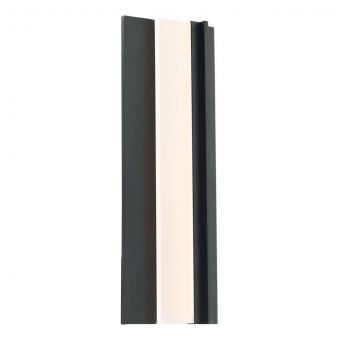Modern Forms Enigma 27" LED Outdoor Wall Sconce Light 3000K in Black