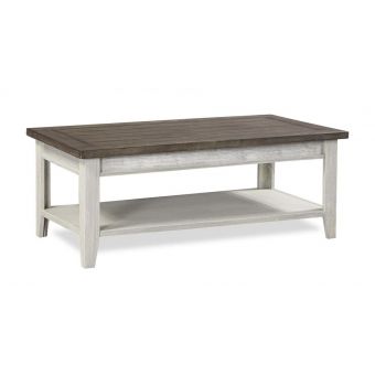 Aspenhome Eastport Cocktail Table - Drifted White