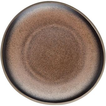 Rosenthal Junto Stoneware Bronze Bread and Butter Plate, Flat, 6 1/4 inch