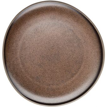 Rosenthal Junto Stoneware Bronze Salad Plate, Flat, 8 2/3 inch