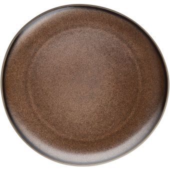Rosenthal Junto Stoneware Bronze Luncheon Plate, Flat, 9 7/8 inch