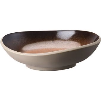 Rosenthal Junto Stoneware Bronze Plate, Deep, 6 2/3 inch