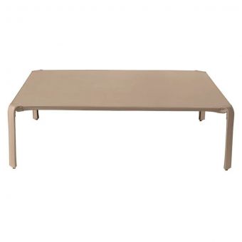 Oggetti Libro Square Cocktail Table, Taupe