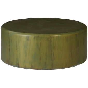 Phillips Collection Button Coffee Table, Lichen Finish