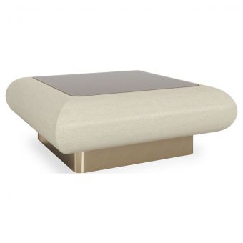 Caracole Classic Seta Square Cocktail Table Craze