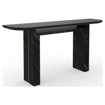 Caracole Classic Overlap Console, Dark