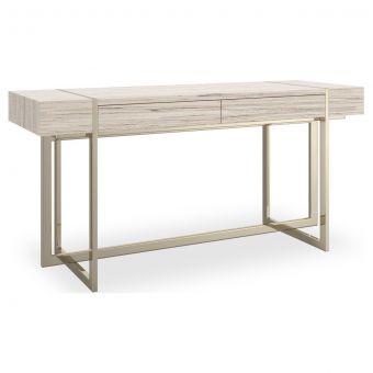 Caracole Classic Wish You Were Here Console Table, Light
