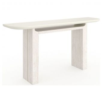Caracole Classic Overlap Console, Light