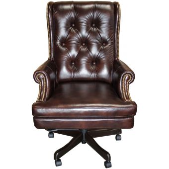 Parker Living Prestige Leather Desk Chair in Havana (Promo)