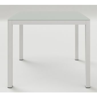 Couture Jardin Ella Square Dining Table, White