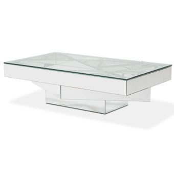 AICO Michael Amini Montreal Rectangular Cocktail Table 1389
