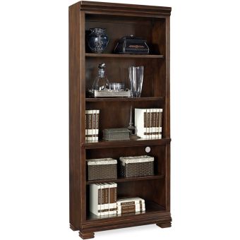 Aspenhome Weston Open Bookcase - Brown Ale