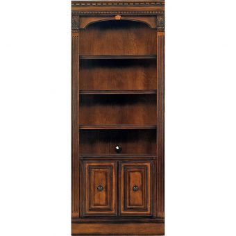 Parker House Huntington 32" Open Top Bookcase in Pecan
