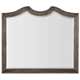 Hooker Furniture Woodlands Mirror in Medium Wood