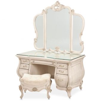 AICO Michael Amini Platine de Royale 4pc Vanity Set