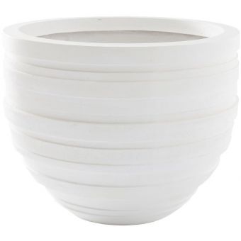 Phillips Collection June Planter, White, Medium