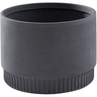 Phillips Collection Harvest Planter, Dark Gray, Large