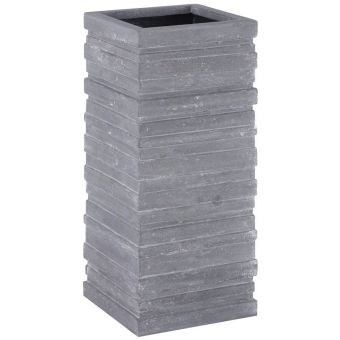 Phillips Collection June Square Planter, Gray, Large