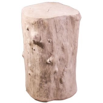 Phillips Collection Log Stool, Roman Stone, Small