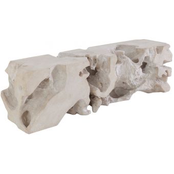 Phillips Collection Freeform Bench, Roman Stone