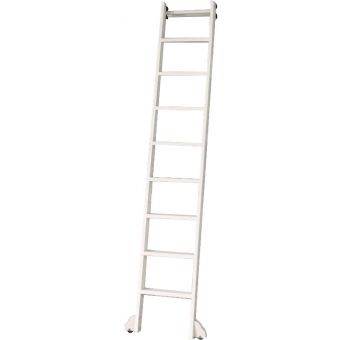 Parker House Catalina Library Ladder in Cottage White