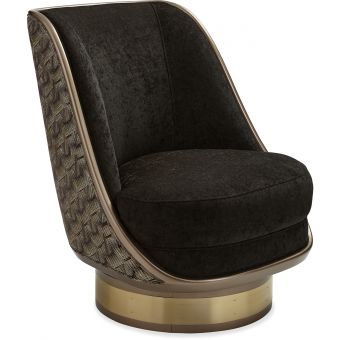 Caracole Upholstery Go For A Spin Chair