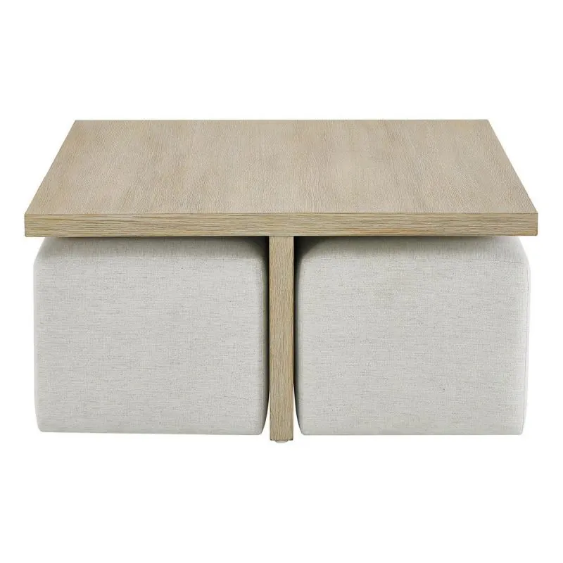 Universal Furniture Oasis Dockside Cocktail Table with Ottomans