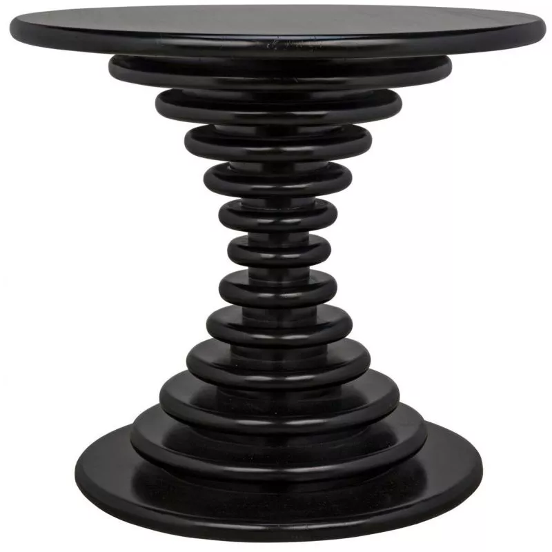 Noir Furniture Scheiben Side Table